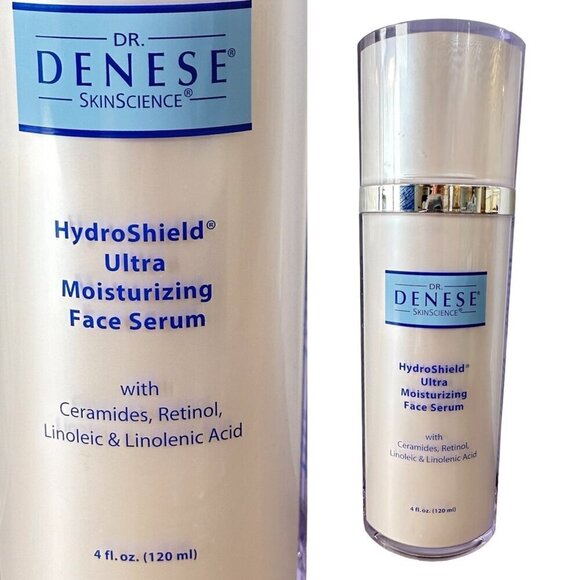 Dr. Denese HydroShield Ultra Moisturizing Face Serum Retinol 4oz Luxury Size - Picture 1 of 5